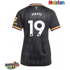 Aston Villa Ibrahim Mbaye #19 Vieraspaita Naisten 2026-27 Lyhythihainen